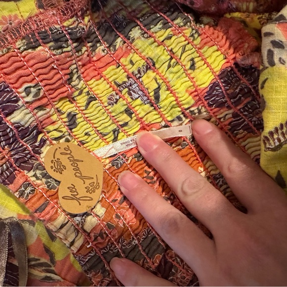 Free People A-line floral dress - Picture 4 of 6